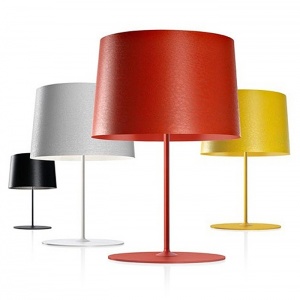 FOSCARINI stolní lampa Twiggy XL červená