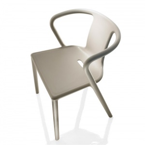 MAGIS židle Air-Armchair s područkami zářivě bílá