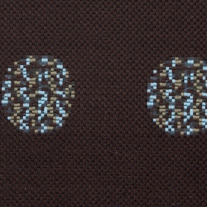VITRA polštář Repeat Dot Pixel Chocolate