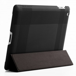 BLUELOUNGE kryt iPad Shell Tartan černý