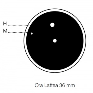 NAVA hodinky Ora Lattea malé bílé