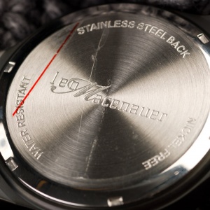 LEO MACENAUER hodinky kovový pásek