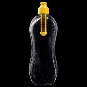 BOBBLE láhev na vodu 1 l žlutá