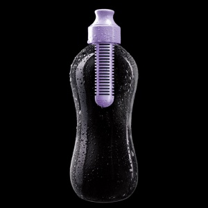 BOBBLE láhev na vodu 550 ml fialová