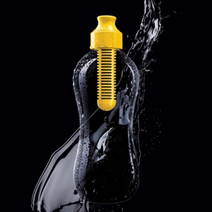 BOBBLE láhev na vodu 550 ml žlutá