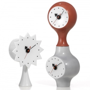 VITRA stolní hodiny Ceramic Clock č.3 šedé