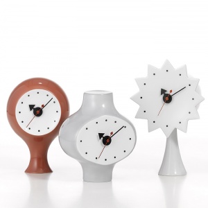 VITRA stolní hodiny Ceramic Clock č.3 šedé