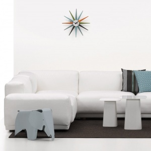 VITRA stolička Eames Elephant ledově šedá