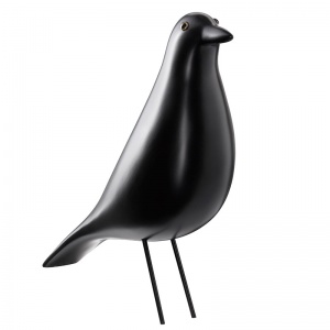 VITRA dřevěný pták Eames House Bird černý