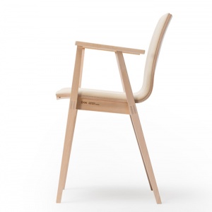 TON židle Stockholm s područkami polstrovaná