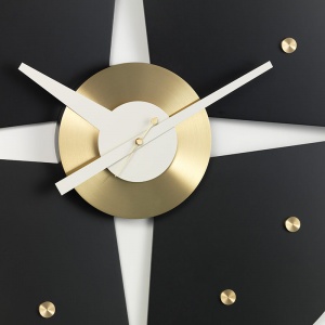 VITRA nástěnné hodiny Petal Clock černé