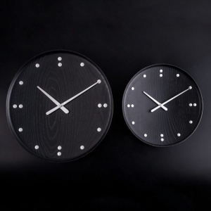 ARCHITECTMADE hodiny FJ Clock černé malé