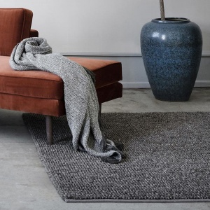 BROSTE COPENHAGEN koberec Thomas 200x140 cm šedý