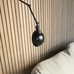AUDO (MENU) stropní/nástěnná lampa Hudson černá