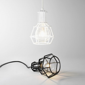 DESIGN HOUSE STOCKHOLM závěsné svítidlo Work Lamp šedé