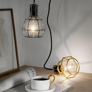 DESIGN HOUSE STOCKHOLM závěsné svítidlo Work Lamp šedé