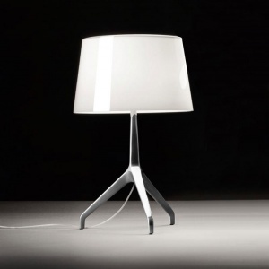 FOSCARINI stolní lampa Lumiere XXS šedá