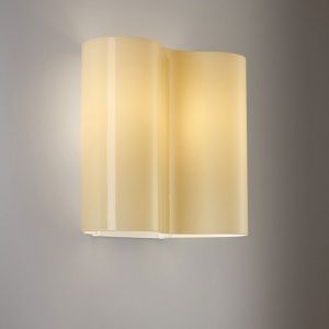 FOSCARINI nástěnné svítidlo Double béžové