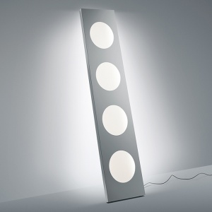 FOSCARINI stojací lampa Dolmen oranžová