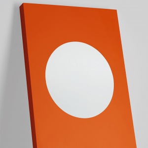FOSCARINI stojací lampa Dolmen oranžová