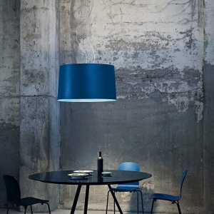 FOSCARINI závěsné svítidlo Twice As Twiggy černé
