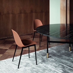 BONTEMPI CASA židle Mood Swivel 4 legs s područkami