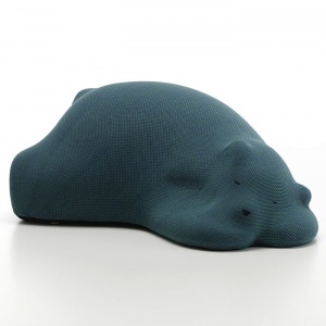 VITRA dekorace Resting Bear tyrkysová