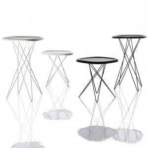 MAGIS stolek Pizza Table bílý vysoký