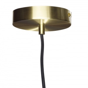 HÜBSCH závěsné svítidlo Round Brass