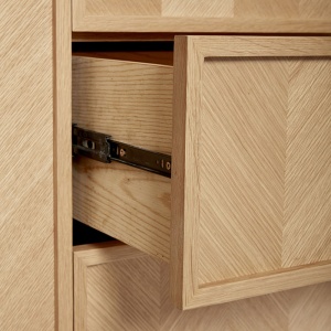 HÜBSCH kabinet Oak vysoký