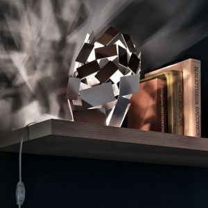 ALESSI stolní lampa La Stanza dello Scirocco bílá