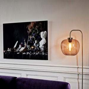 BOLIA stojací lampa Grape černá