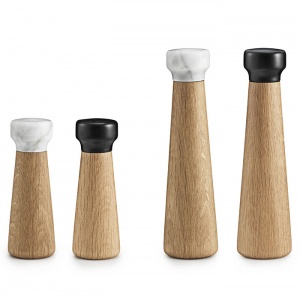 NORMANN COPENHAGEN mlýnek na sůl Craft Oak malý bílý