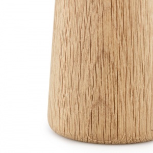 NORMANN COPENHAGEN mlýnek na sůl Craft Oak malý bílý