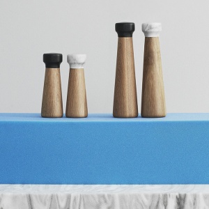 NORMANN COPENHAGEN mlýnek na sůl Craft Oak malý bílý