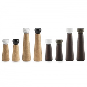 NORMANN COPENHAGEN mlýnek na sůl Craft Black Oak velký bílý