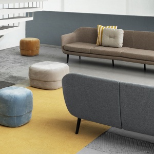 NORMANN COPENHAGEN modulární pohovka Sum 340 pravá kůže
