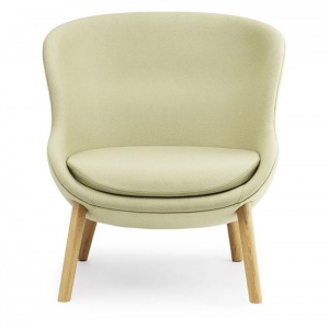 NORMANN COPENHAGEN křeslo Hyg Oak nízké vlna