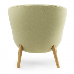 NORMANN COPENHAGEN křeslo Hyg Oak nízké vlna