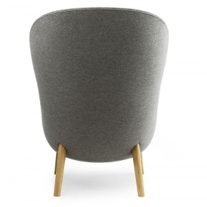 NORMANN COPENHAGEN křeslo Hyg Oak vysoké len