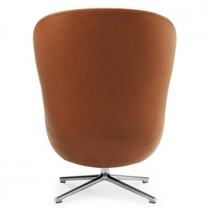 NORMANN COPENHAGEN křeslo Hyg Swivel and Tilt vysoké kůže