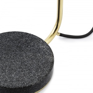 NORMANN COPENHAGEN stojací lampa Grant černá