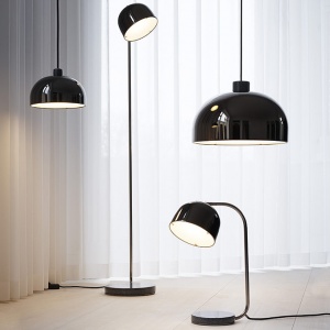 stojací lampa Grant černá