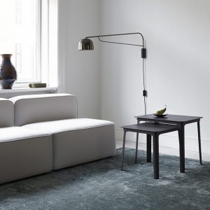 NORMANN COPENHAGEN nástěnné svítidlo Grant velké černé