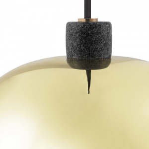 NORMANN COPENHAGEN závěsné svítidlo Grant velké mosaz