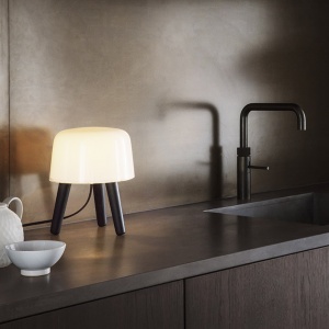 stolní lampa Milk NA1 přírodní/bílá