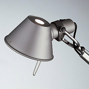 ARTEMIDE stolní lampa Tolomeo s podstavcem černá