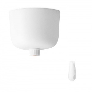 NORMANN COPENHAGEN baldachýn k závěsnému svítidlu bílý plastový