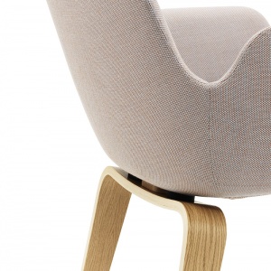 NORMANN COPENHAGEN křeslo Era Lounge Chair Oak nízké