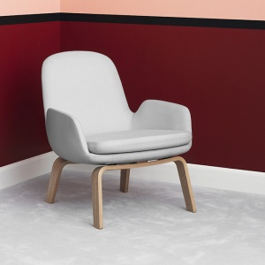 NORMANN COPENHAGEN křeslo Era Lounge Chair Oak nízké
